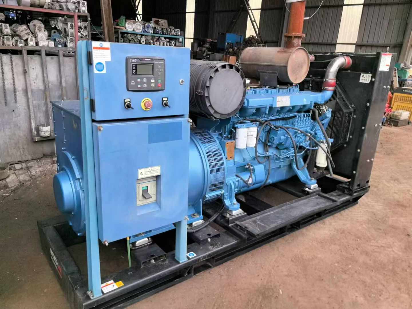 天宁500kW 柴油发电机组可带动设备功率的计算公式是什么?
